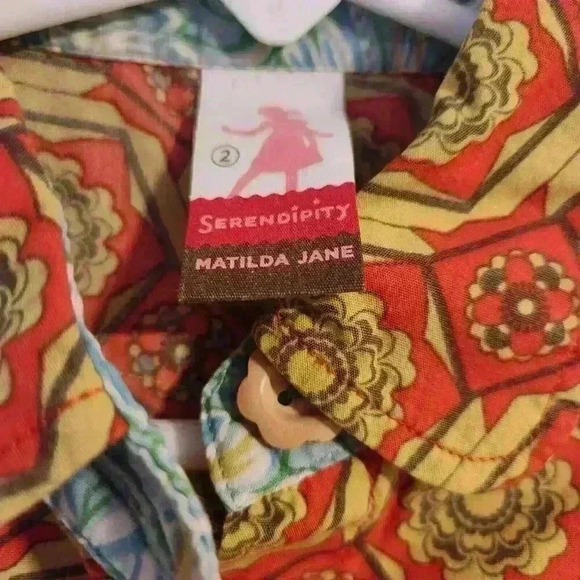 Matilda Jane Serendipity Laverne Dress Girl 2T - Picture 3 of 4